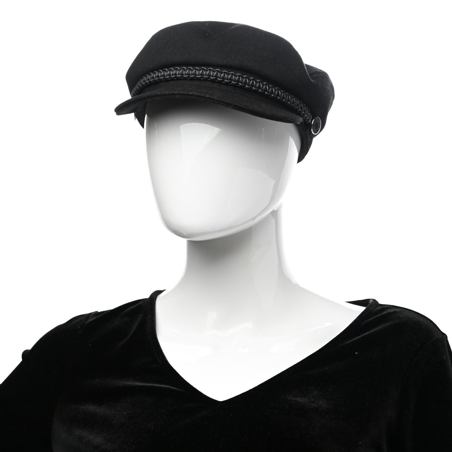 Cashmere Swift Womens Deauville Cap 57 Black
