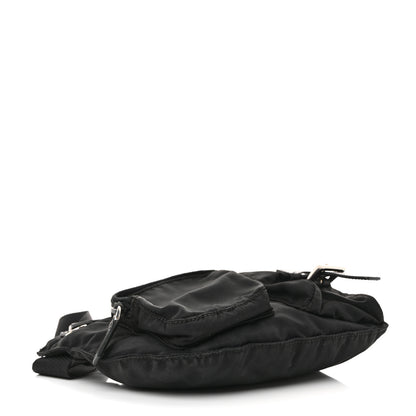 Prada Tessuto Nylon Multi Pocket Belt Bag Black 4 of 13