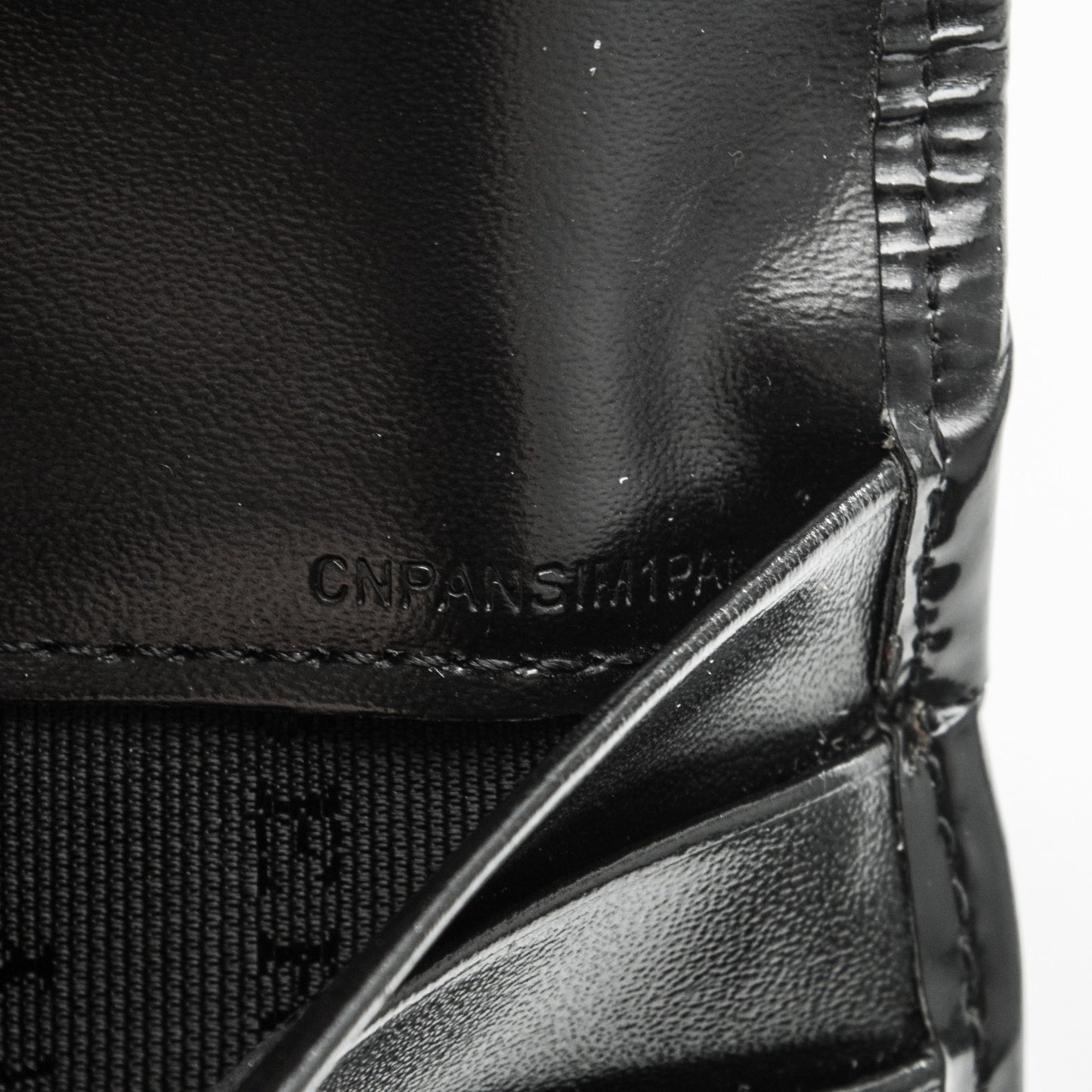 Supernova Check Continental Wallet Black