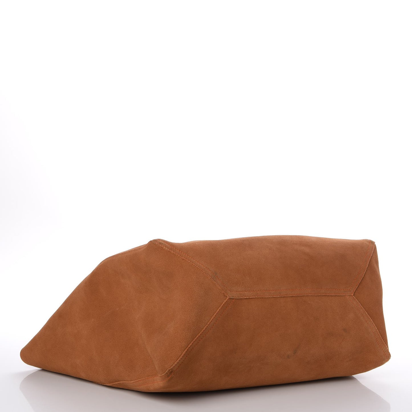 Suede Lined Tote Tan
