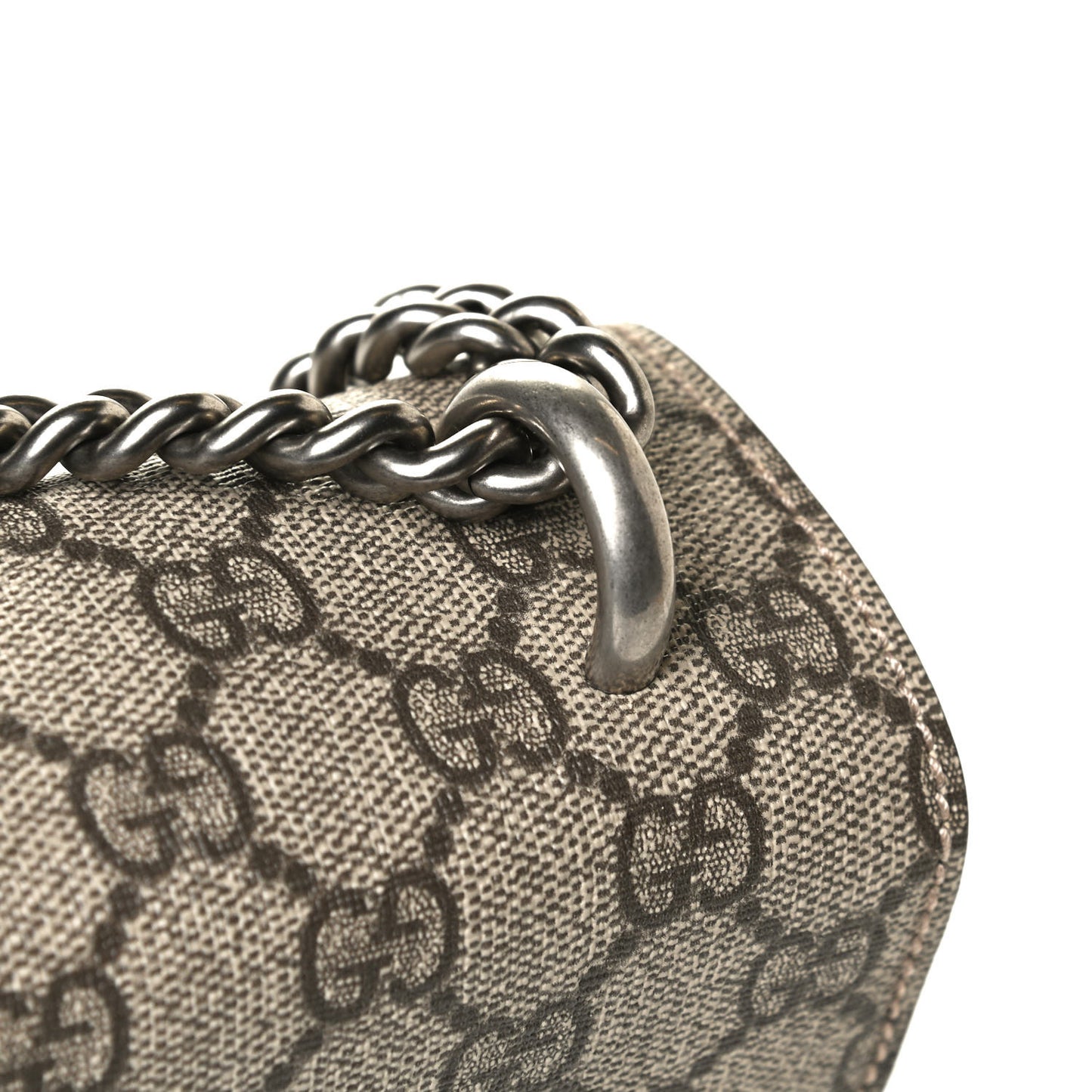 GG Supreme Monogram Small Dionysus Shoulder Bag Black