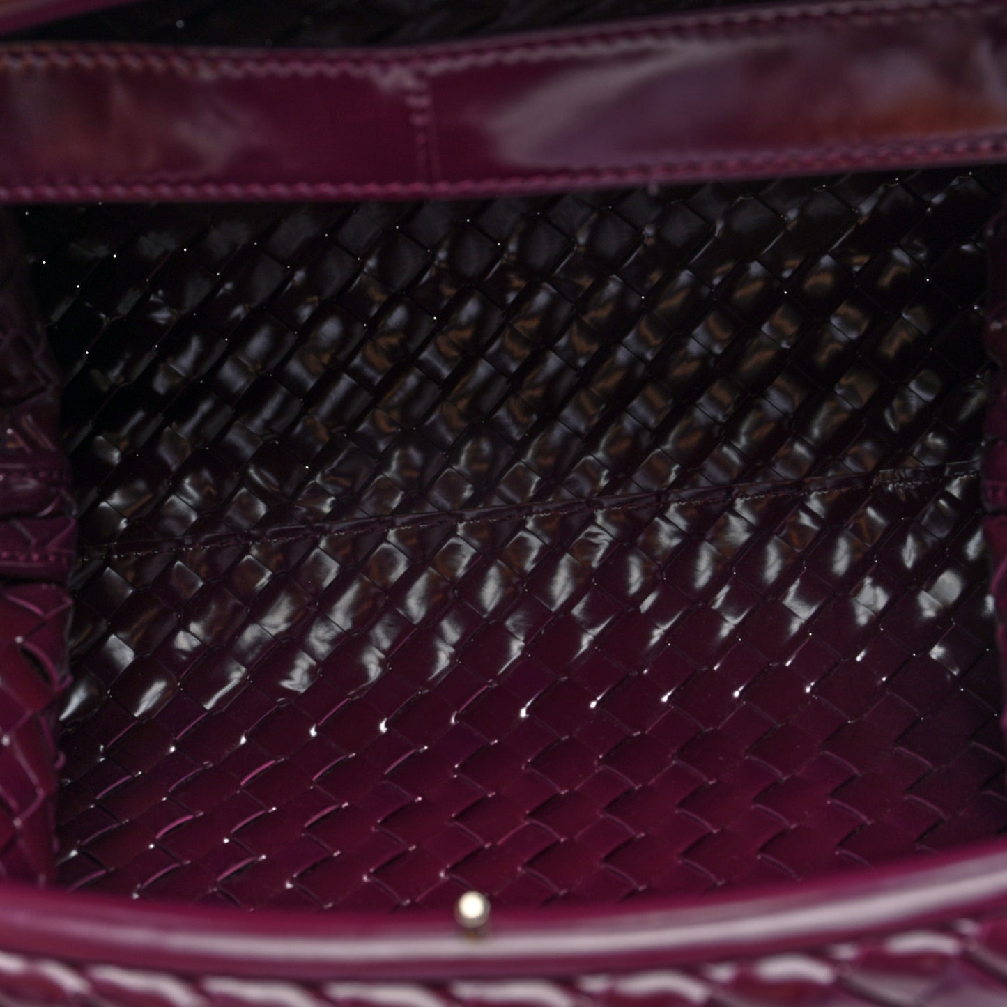 Nappa Intrecciato Small Padded The Handle Tote Mystic