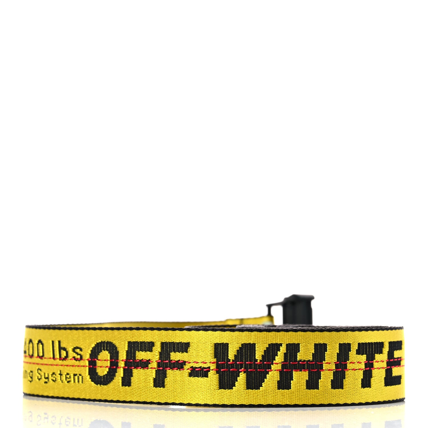 Off-White Industrial Belt Yellow 2 of 6