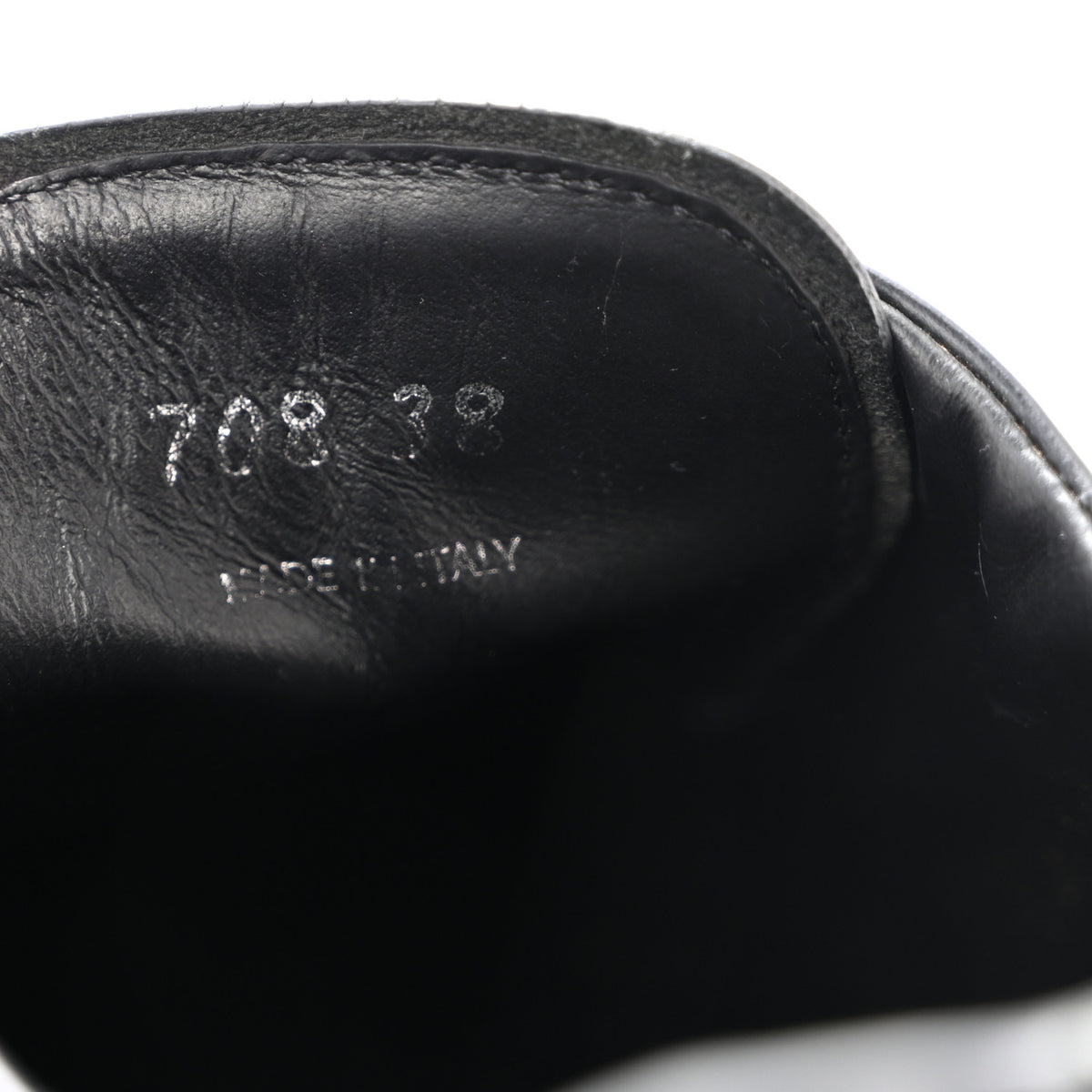 Prada Spazzolato Rois Monolith 55mm Derby Loafers 38 Black 9 of 12