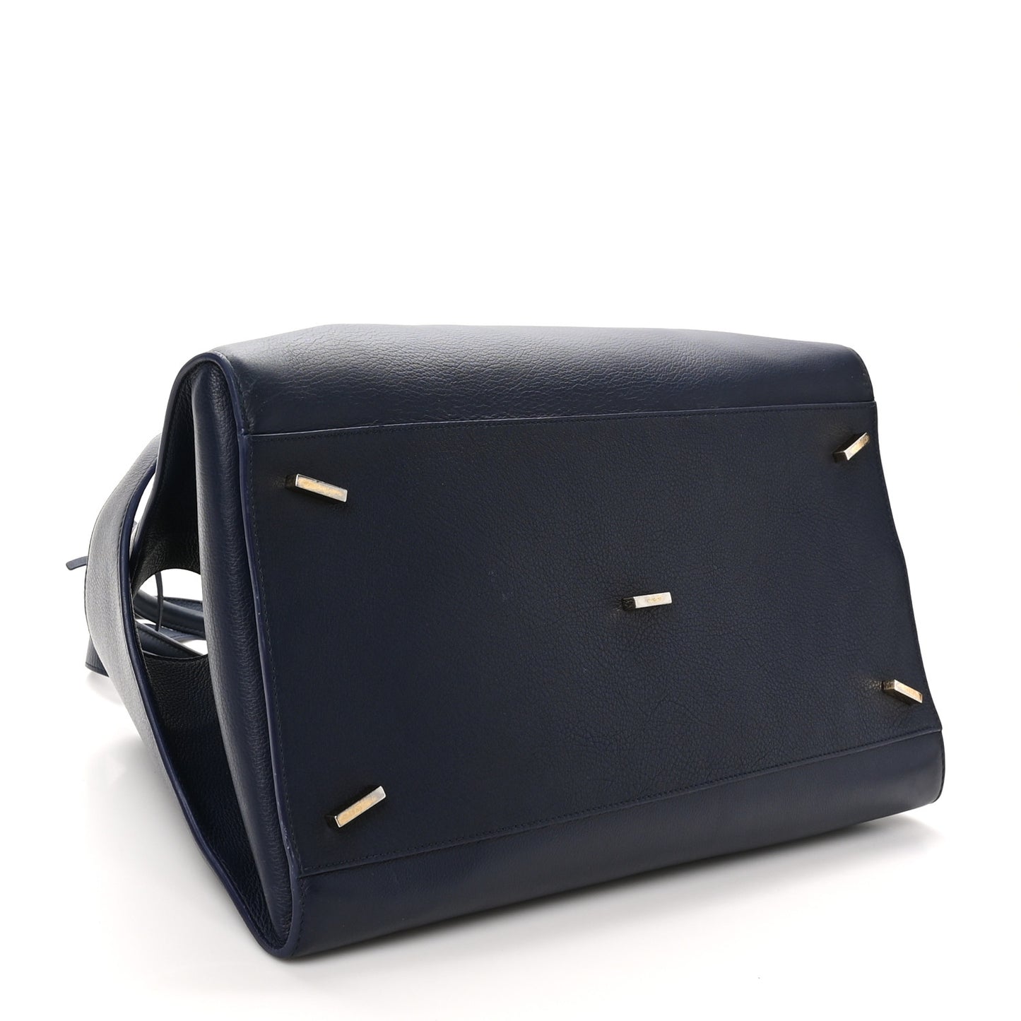 Calfskin Large Hug Bag Midnight