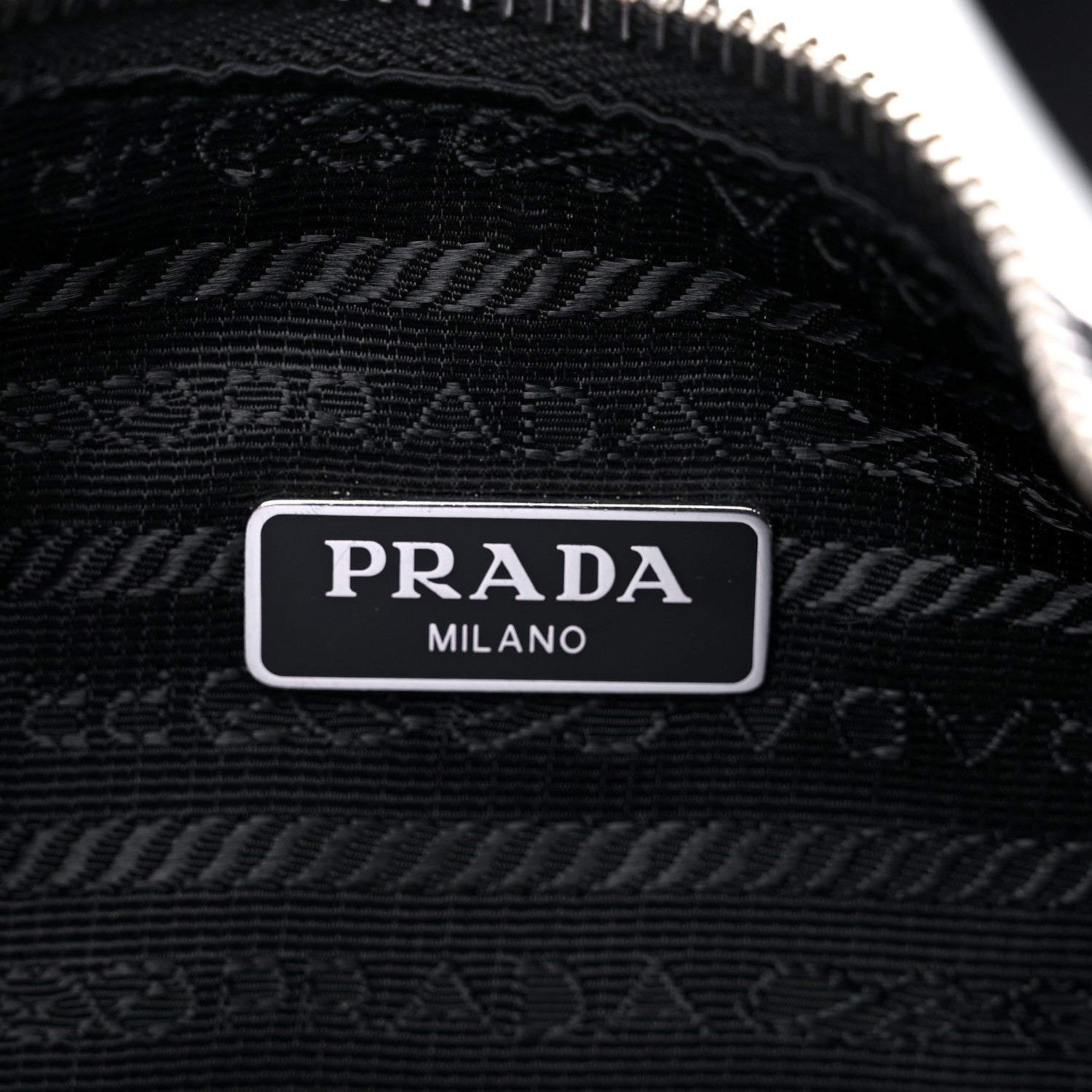 Prada Nylon Re-Edition 2005 Shoulder Bag Black 6 of 12