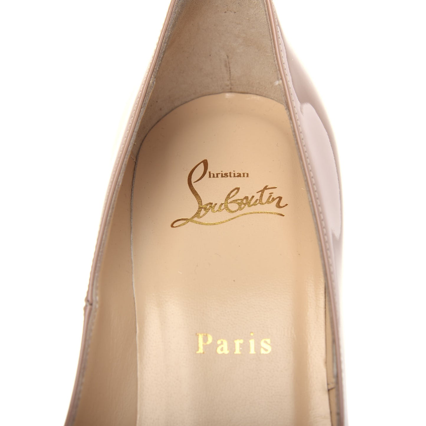 Patent New Very Prive 120 Pumps 38 Nude