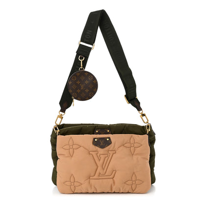 Louis Vuitton Econyl Monogram Pillow Maxi Multi Pochette Accessories Kaki Beige 1 of 10