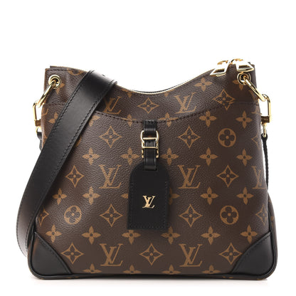 Louis Vuitton Monogram Odeon PM Black 1 of 11