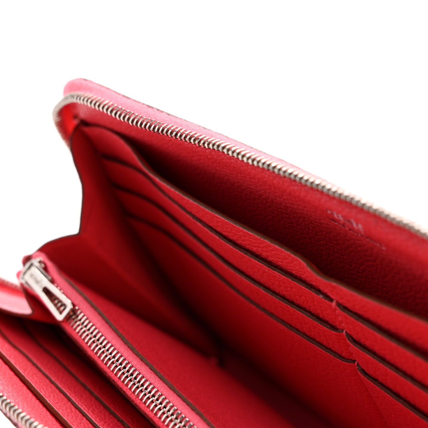 Chevre Mysore Evelyne Azap Wallet Rose Lipstick