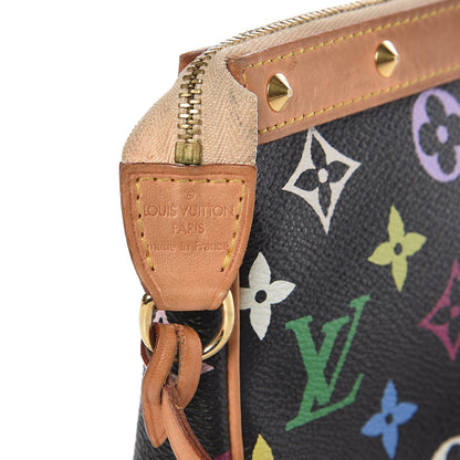 Louis Vuitton Monogram Multicolor Pochette Accessories Black 6 of 17