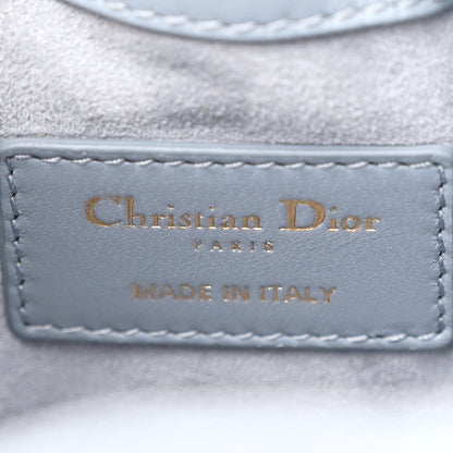 Christian Dior Lambskin Cannage Miss Dior Bucket Bag Cloud Blue 6 of 10