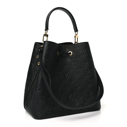 Louis Vuitton Empreinte Neonoe MM Black 3 of 10