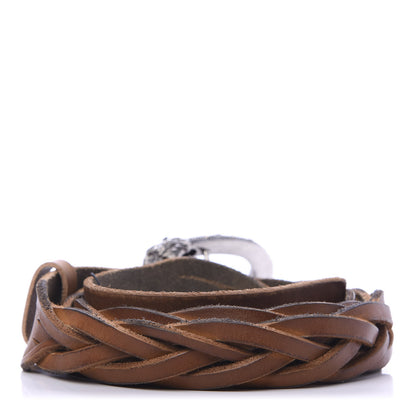 Gucci Calfskin Braided Dionysus Belt 95 38 Cuir 2 of 5