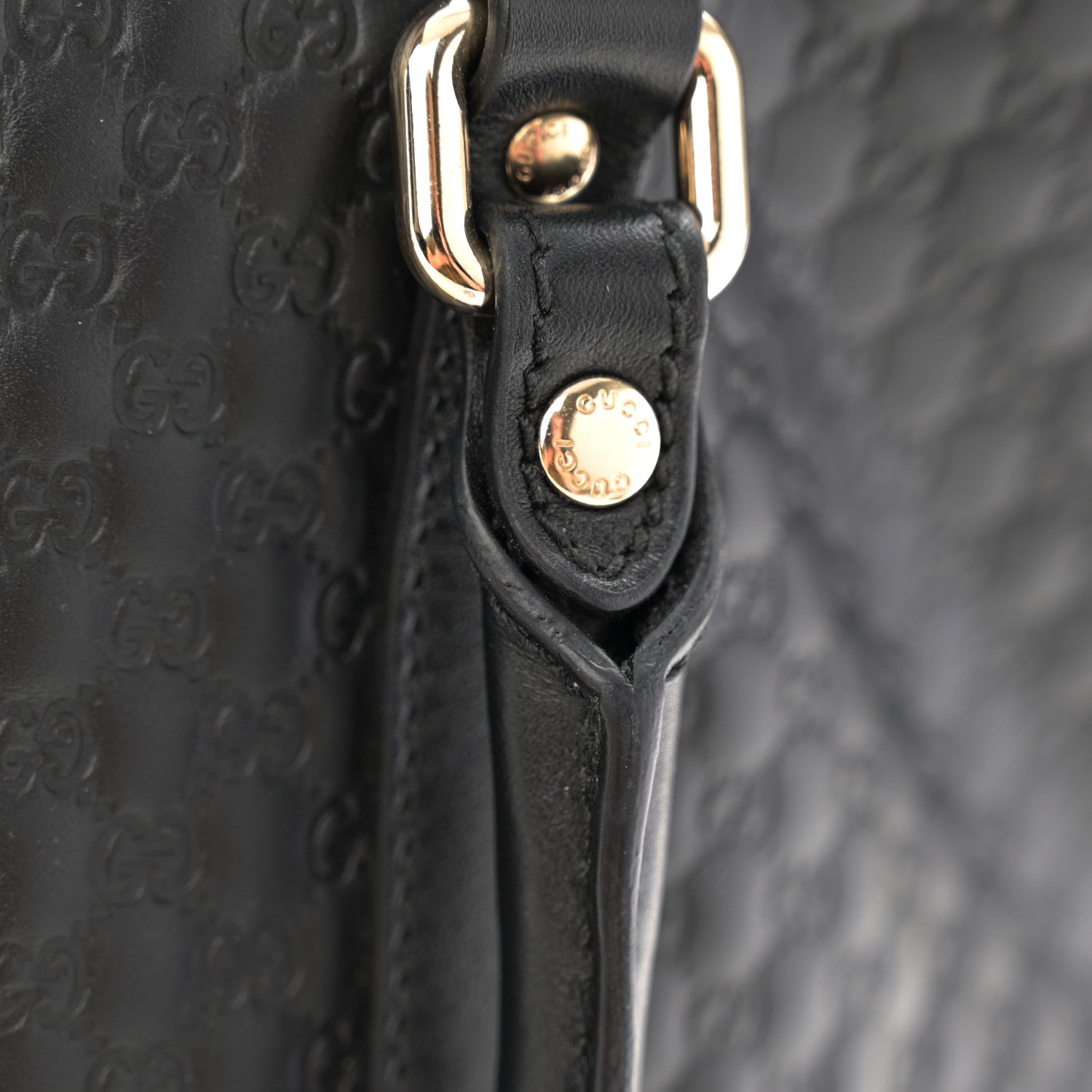 Gucci Microguccissima Medium Joy Tote Black 11 of 11