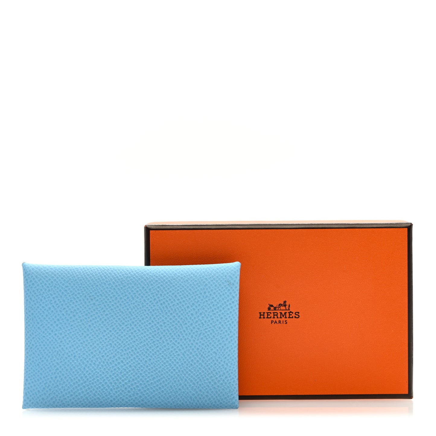 Epsom Calvi Card Case Celeste