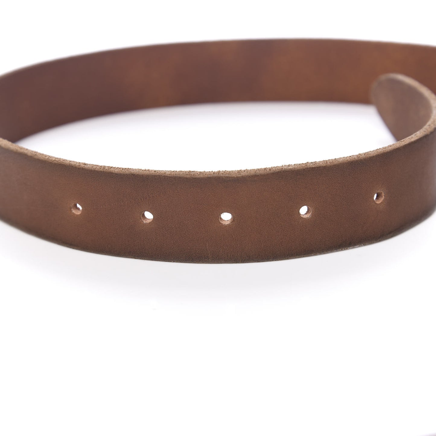 Cuoio Toscano Nickel Feline Buckle Belt 100 40 Cuir