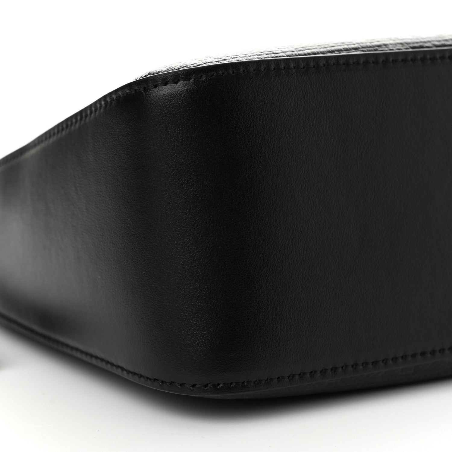 Givenchy Coated Canvas Logo 4G Embossed Small Moon Cut Out Shoulder Bag Black 9 of 11