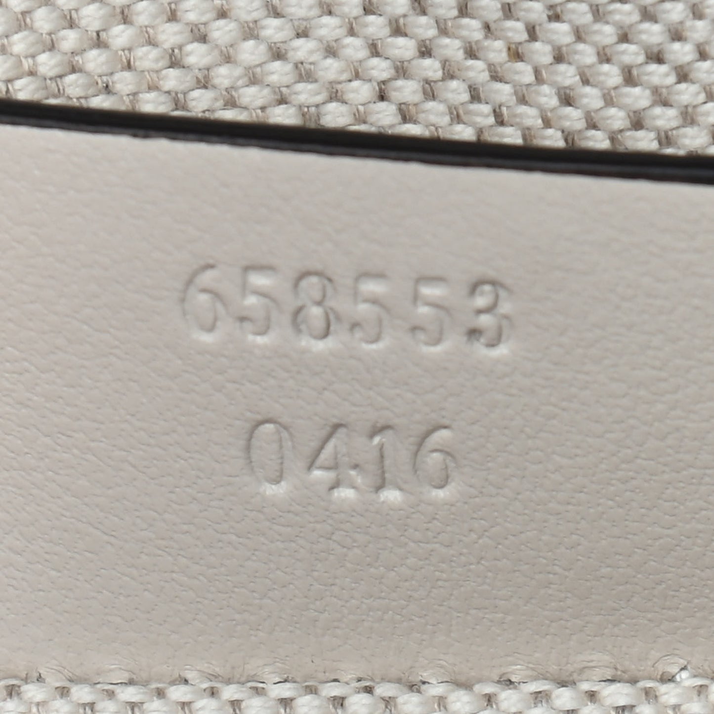 Calfskin GG Tennis Embossed Mini Double Zip Messenger Bag Mystic White