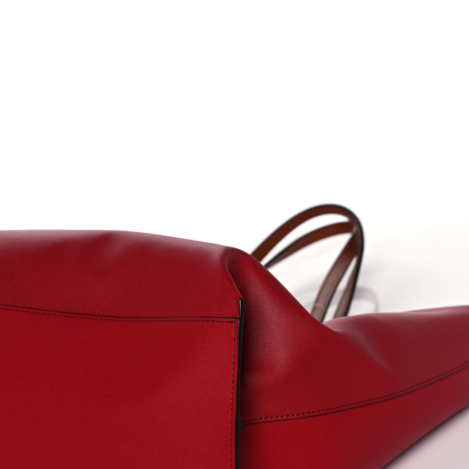 Givenchy Calfskin Medium GV Shopper Tote Dark Red 10 of 14