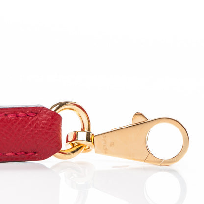 Hermes Epsom Kelly Sellier 32 Rouge Casaque 22 of 28