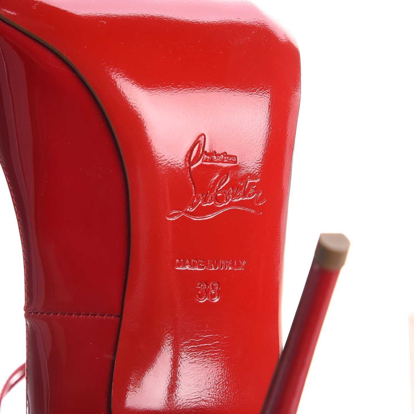 Patent Talitha 100 Pumps 38 Red