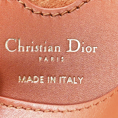 Christian Dior Box Calfskin Medium Bobby Flap Dark Tan 6 of 10