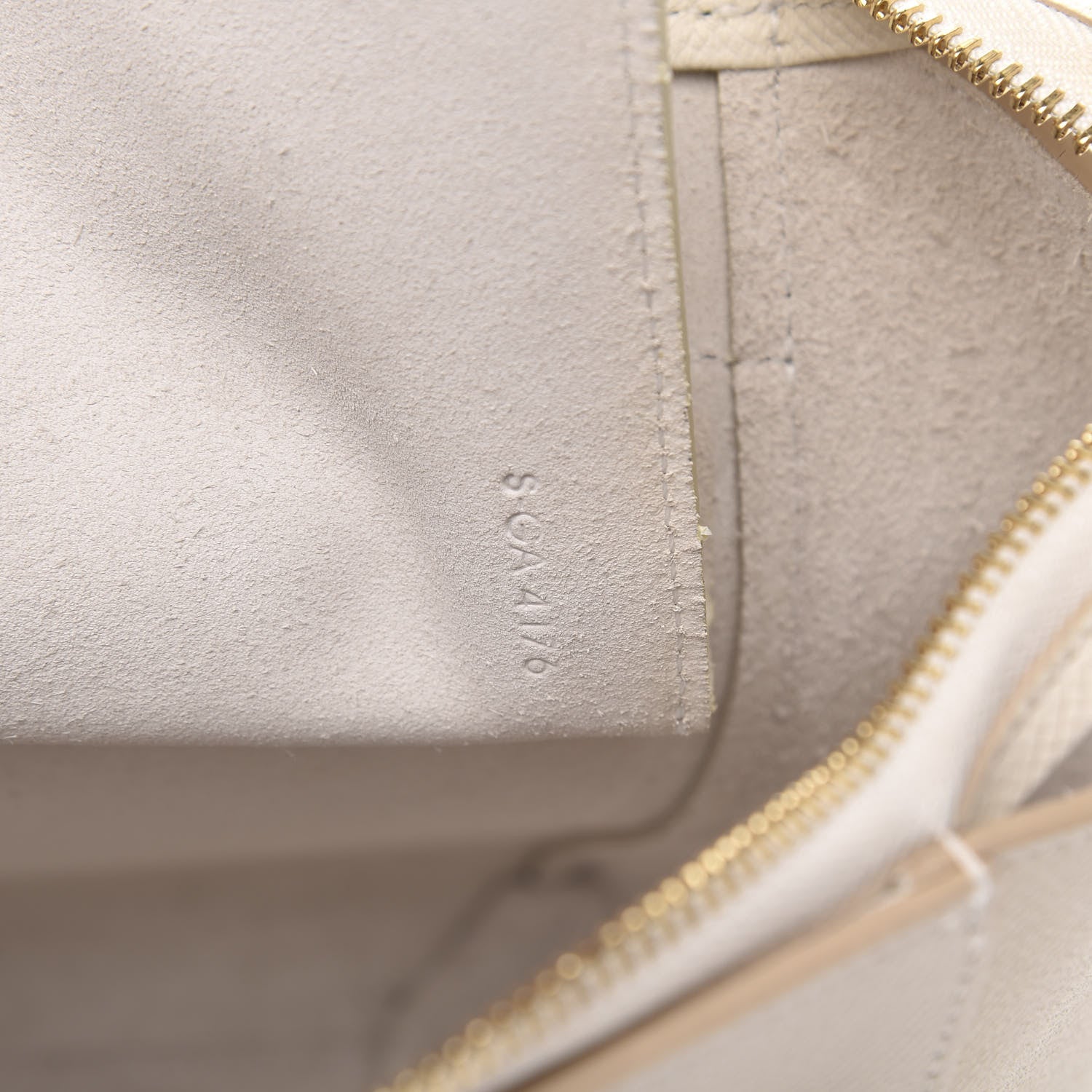 Celine Grained Calfskin Micro Belt Bag White 8 of 13