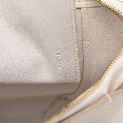 Celine Grained Calfskin Micro Belt Bag White 8 of 13
