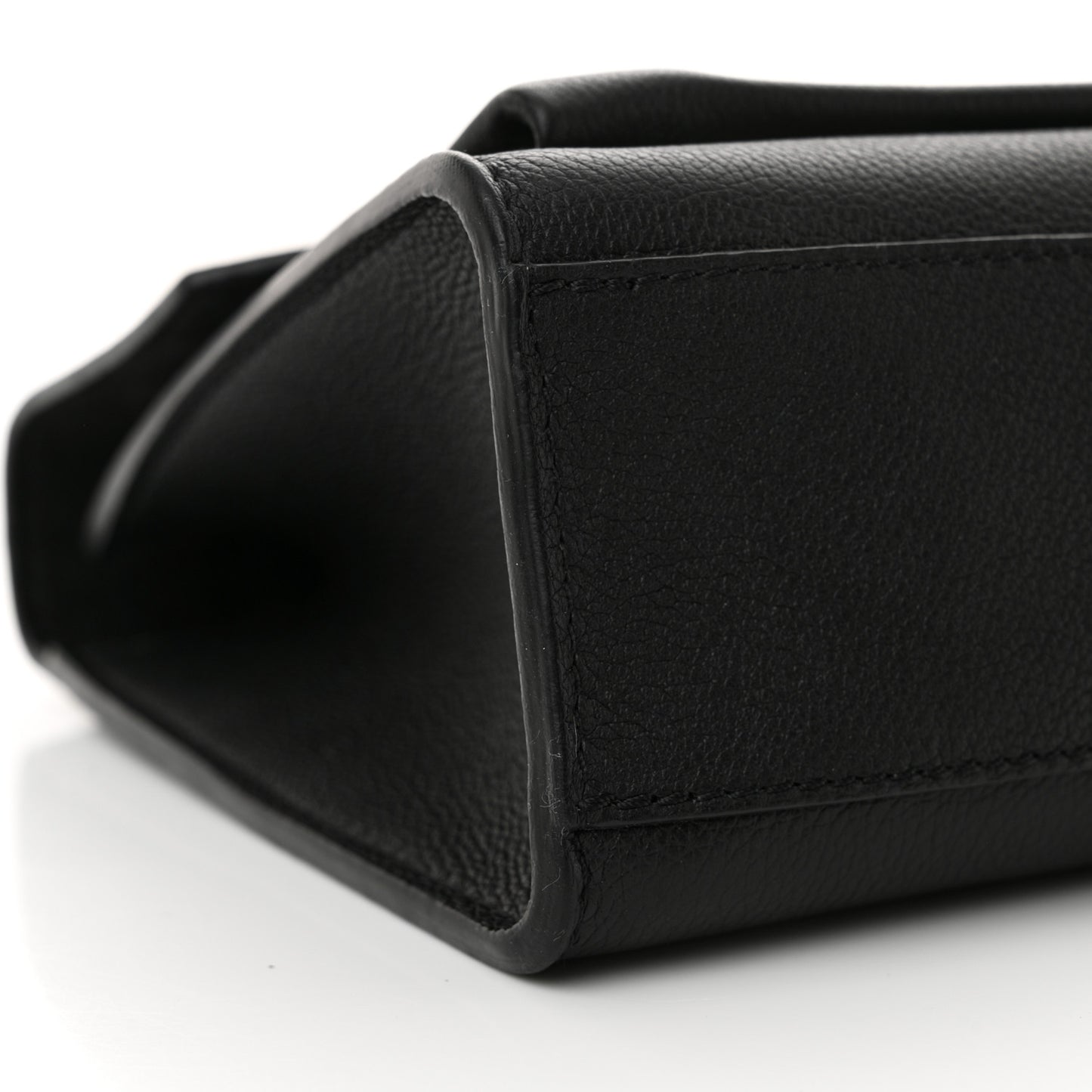 Soft Calfskin Mylockme Chain Bag BB Black