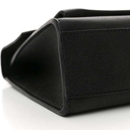 Louis Vuitton Soft Calfskin Mylockme Chain Bag BB Black 8 of 10