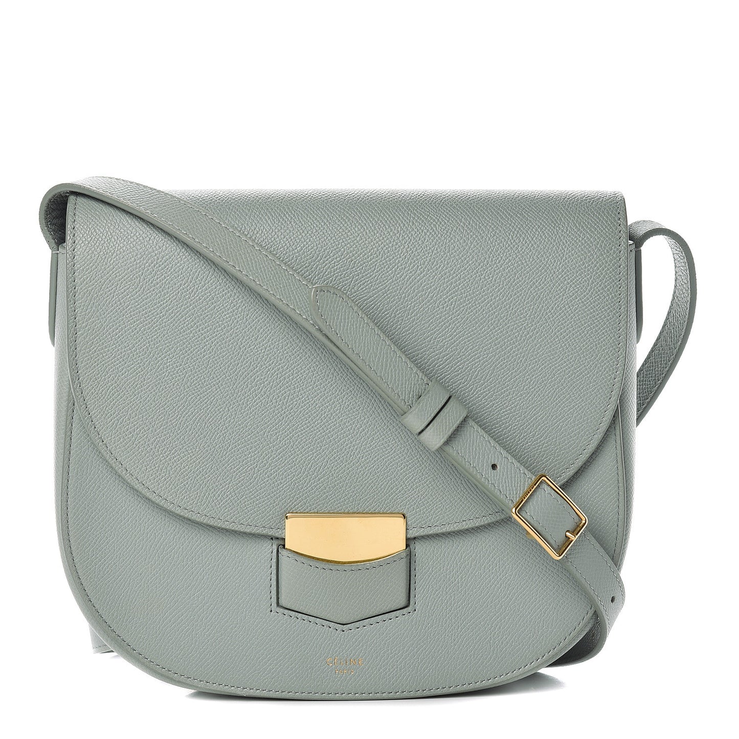 Grained Calfskin Compact Trotteur Cloud