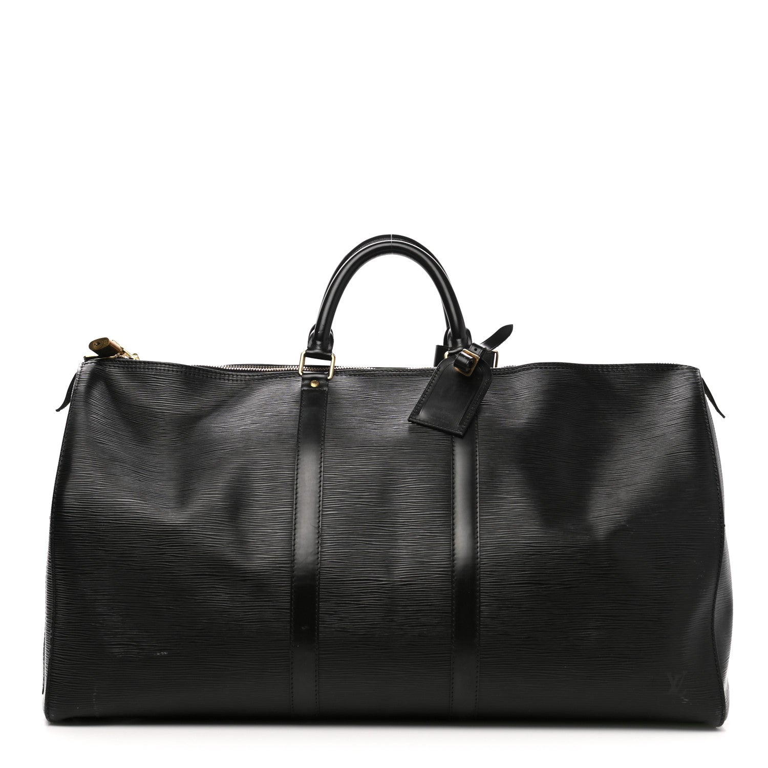 Louis Vuitton Epi Keepall 55 Black 1 of 20