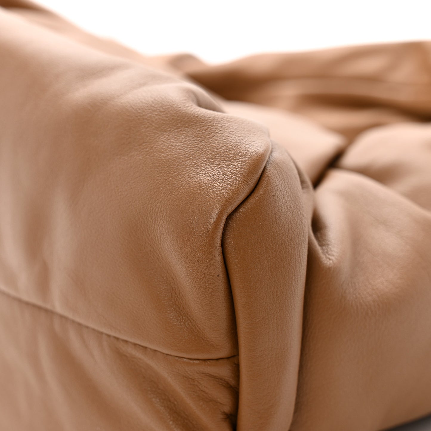 Smooth Butter Calfskin Small The Shoulder Pouch Moutarde