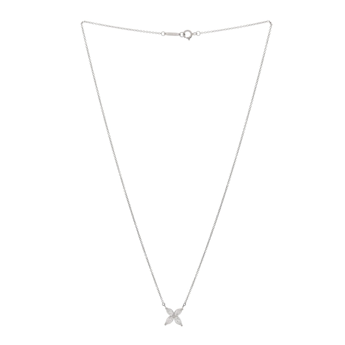 Platinum Diamond Large Victoria Necklace
