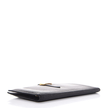 Hermes Chevre Mysore Bearn Wallet Black 4 of 7