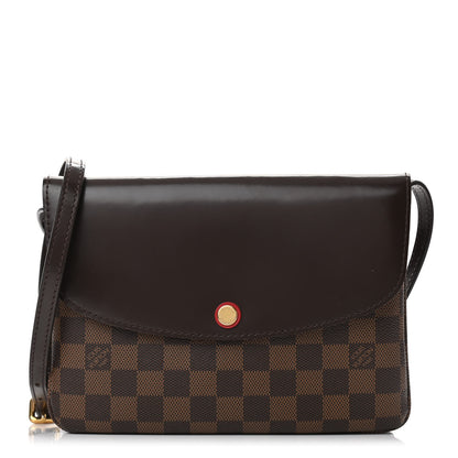 Louis Vuitton Damier Ebene Twice Cherry 1 of 12