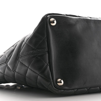 Chanel Calfskin Quilted Large Cambon Tote Black 9 of 11