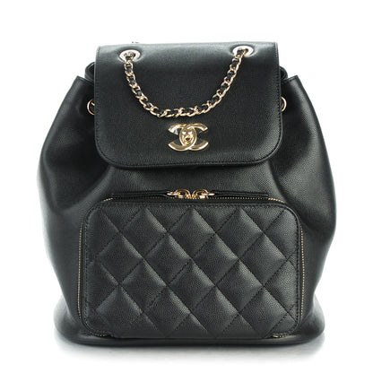 Chanel Caviar Quilted Business Affinity Backpack Black 1 of 8