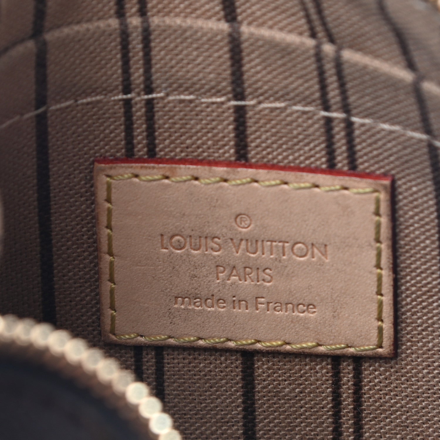 Louis Vuitton Monogram Neverfull MM GM Pochette 5 of 8