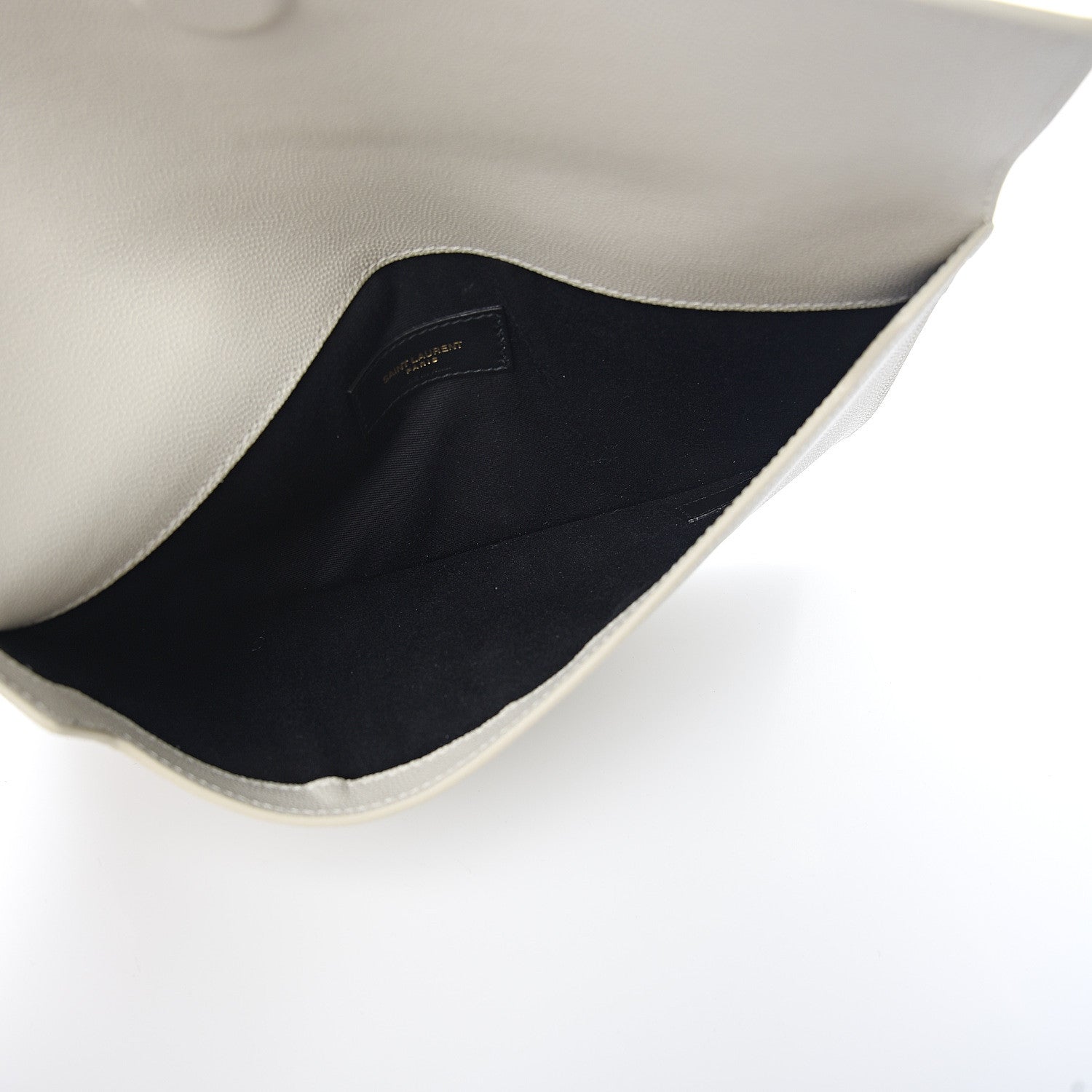 Saint Laurent Grain De Poudre Uptown Pouch Crema Soft 4 of 7