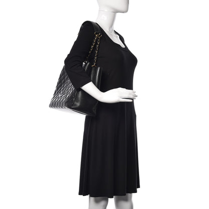 Chanel Caviar Quilted Grand Shopping Tote GST Black 2 of 10