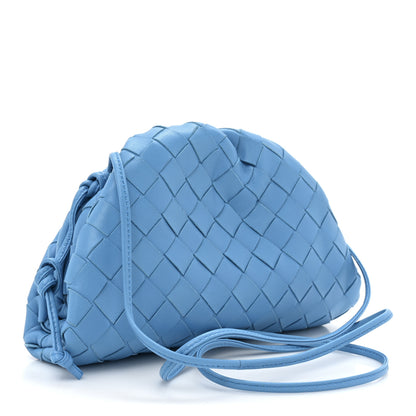Bottega Veneta Nappa Intrecciato The Mini Pouch Swimming Pool 2 of 9