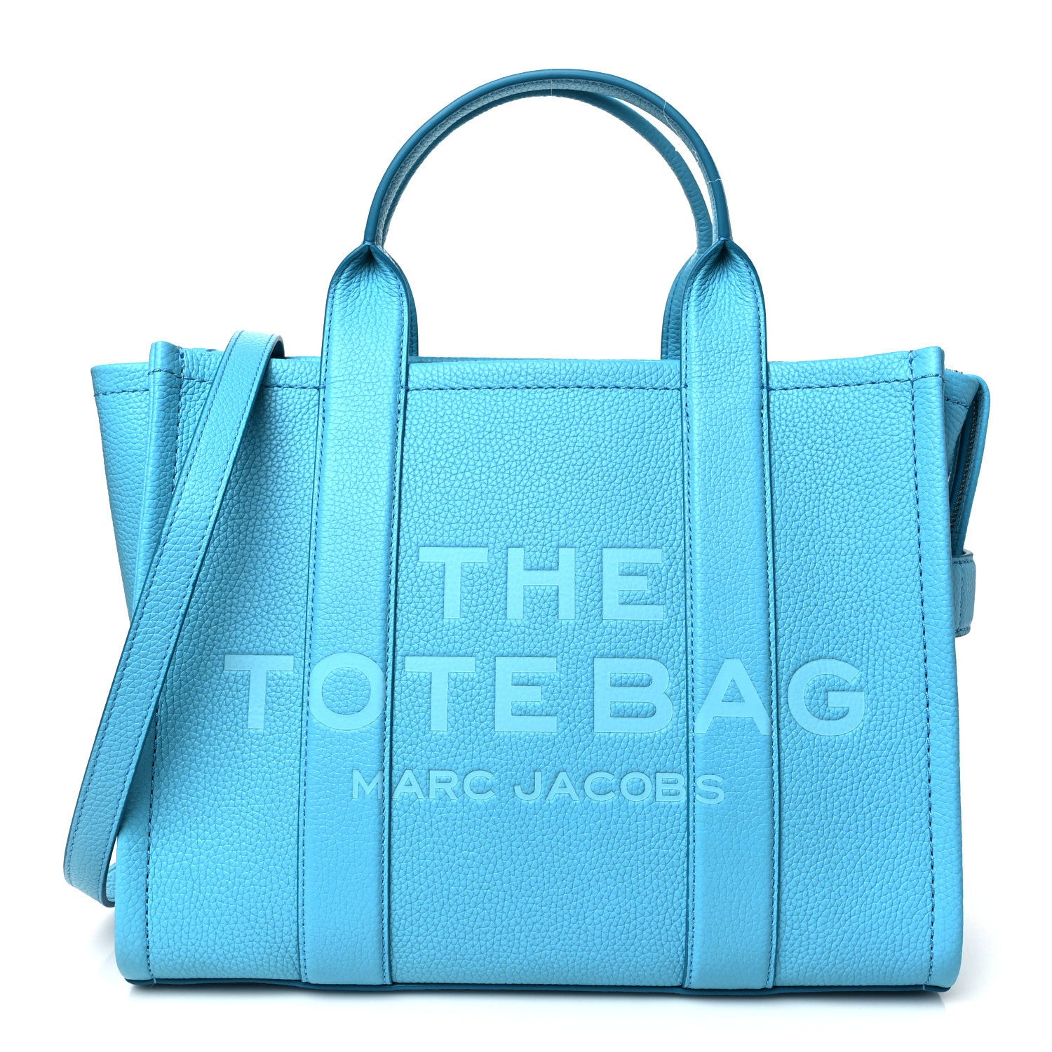 Marc Jacobs Grained Calfskin Medium The Tote Bag Pool 1 of 9