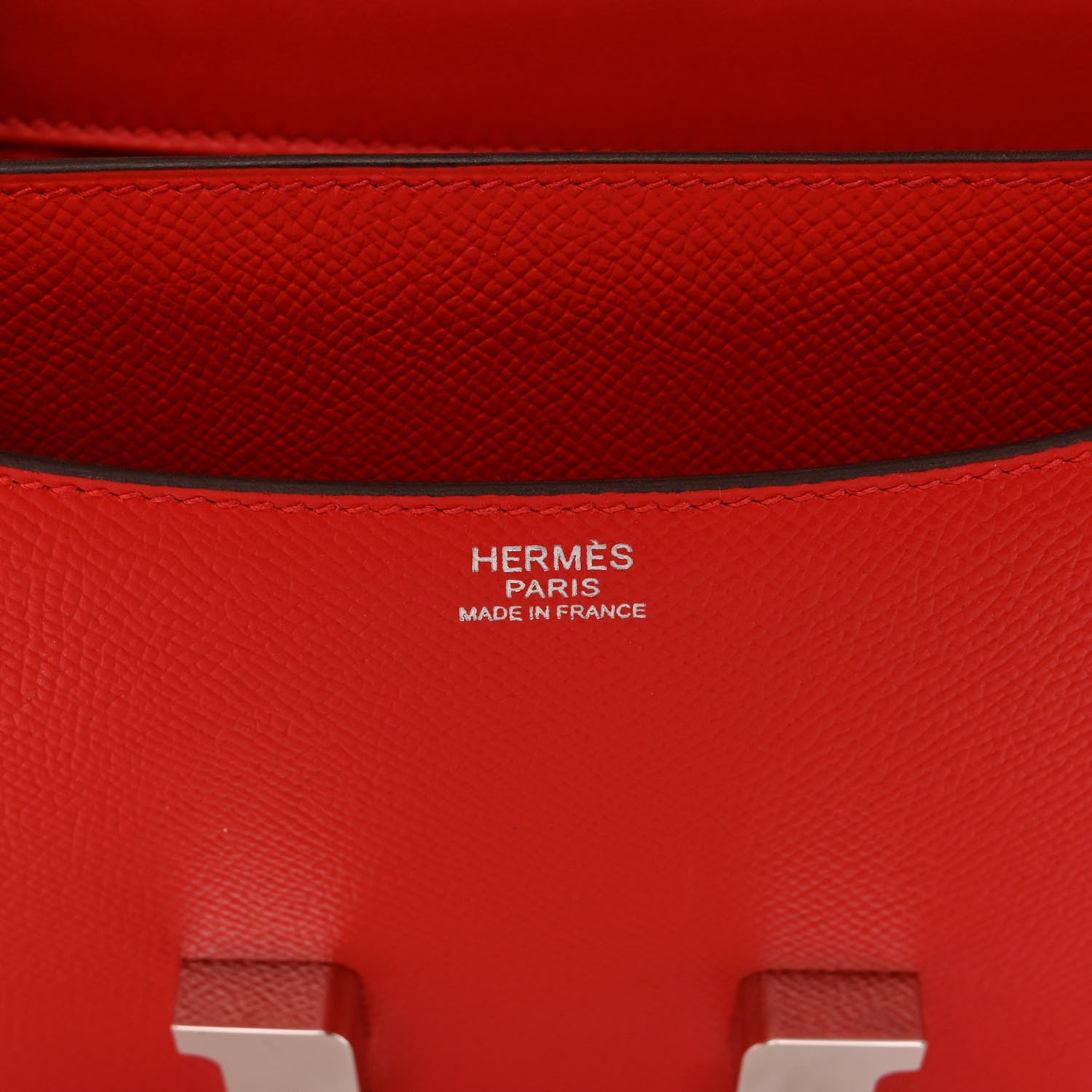 Hermes Epsom Constance 24 Rouge de Coeur 6 of 11