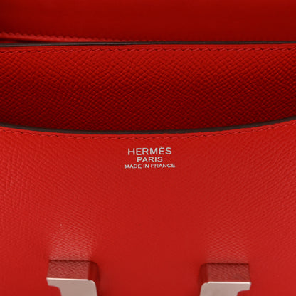 Hermes Epsom Constance 24 Rouge de Coeur 6 of 11