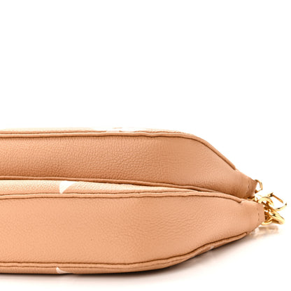Louis Vuitton Empreinte Monogram Giant Multi Pochette Accessories Arizona Creme 10 of 10