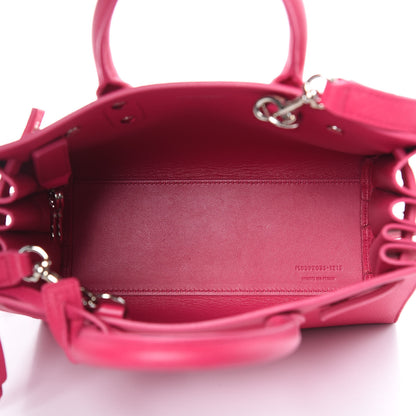 Saint Laurent Grained Calfskin Nano Sac De Jour Fuchsia 5 of 11