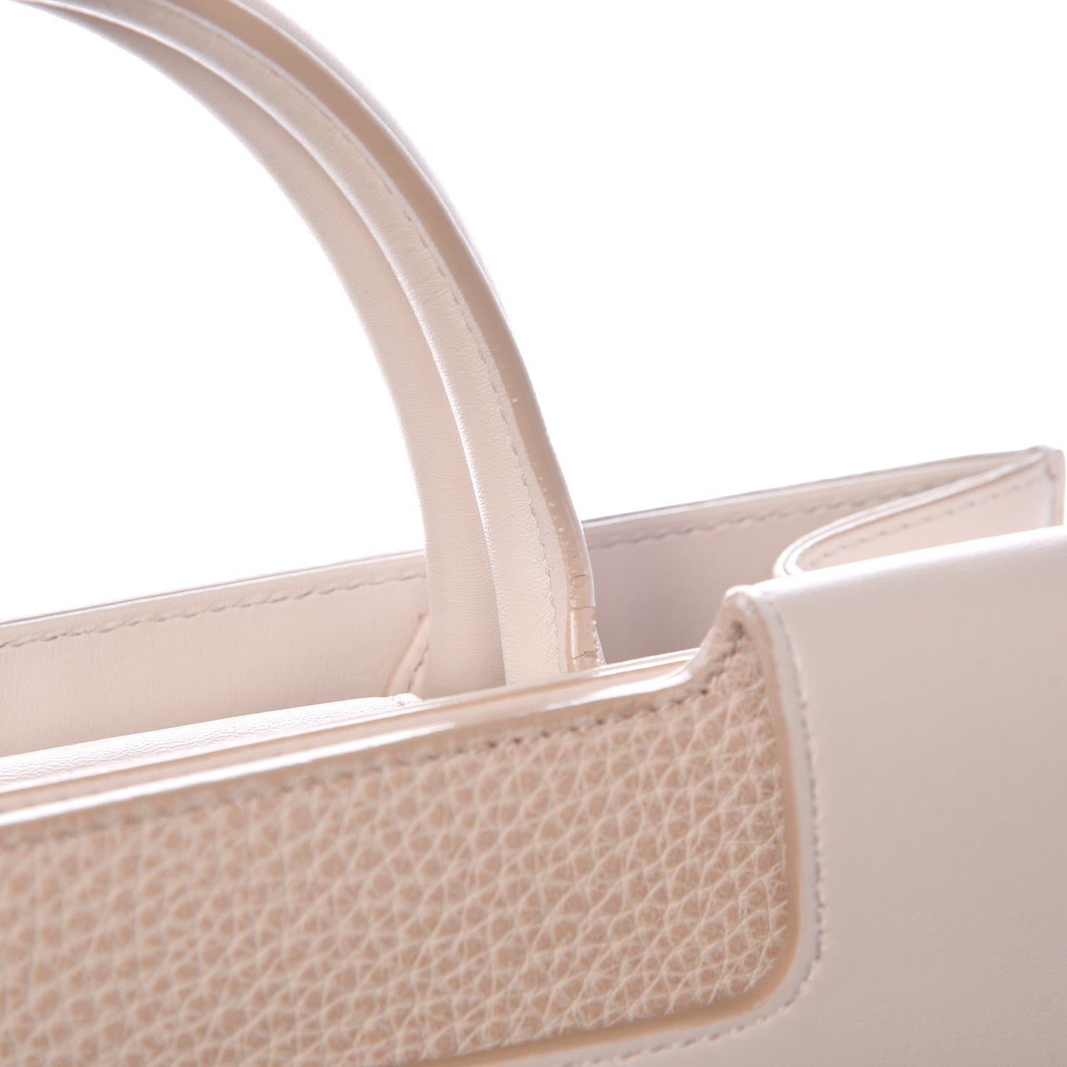 Christian Dior Grained Calfskin Medium Diorever Flap Tapioca 10 of 12