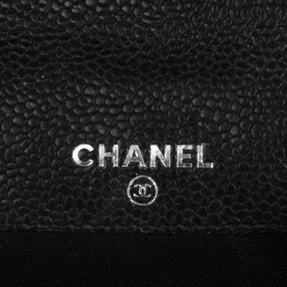 Chanel Caviar Outdoor Ligne French Wallet Black 6 of 8